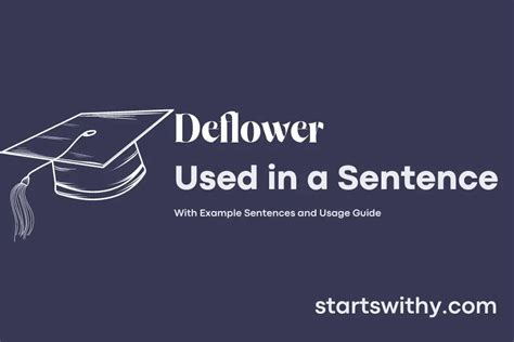 Deflower - Сексуальный Смысл Или Лишение Девственности To Deflower Someone.